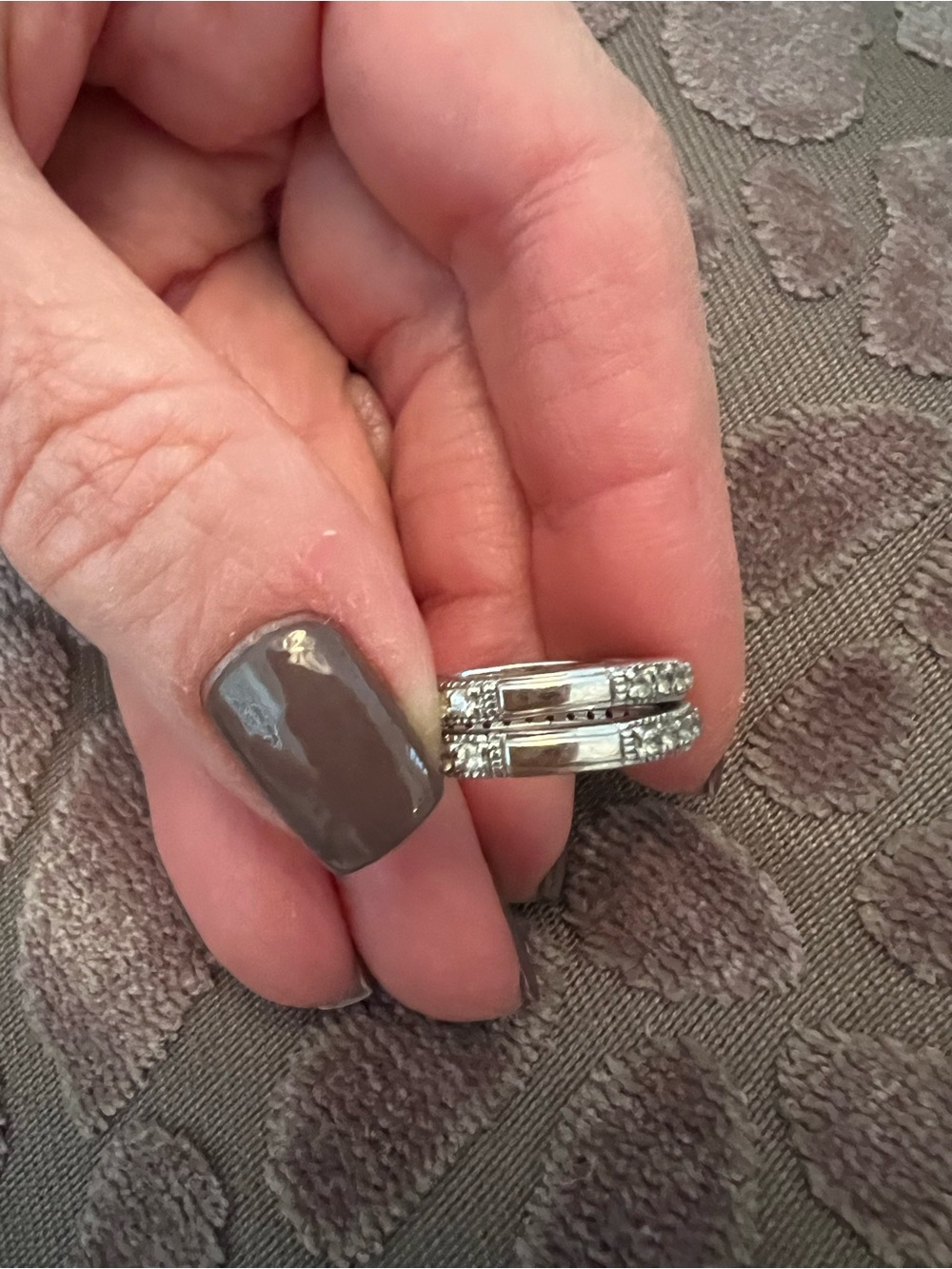 Judith Ripka Rings Size 6 - Picture 3 of 6
